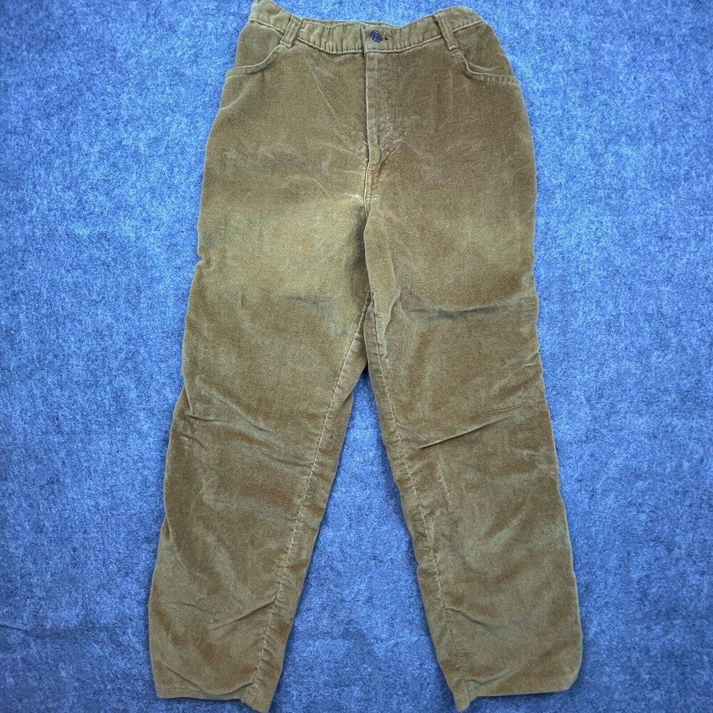 Vintage Levis Velvet Pants 26 Waist Gold Straight Retro Western Hippy Boho